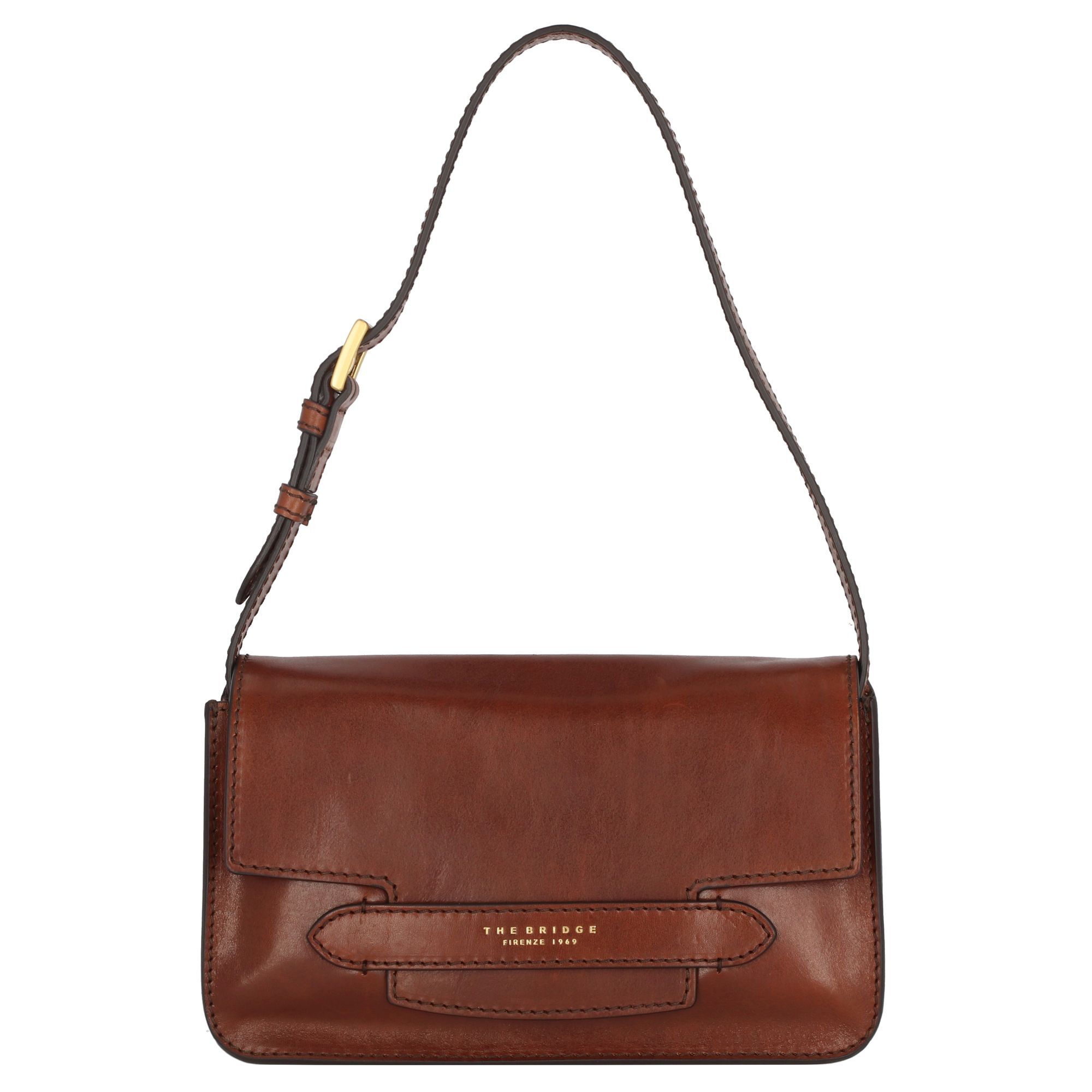 

Сумка через плечо The Bridge Lucrezia Leder 26 cm, цвет marrone