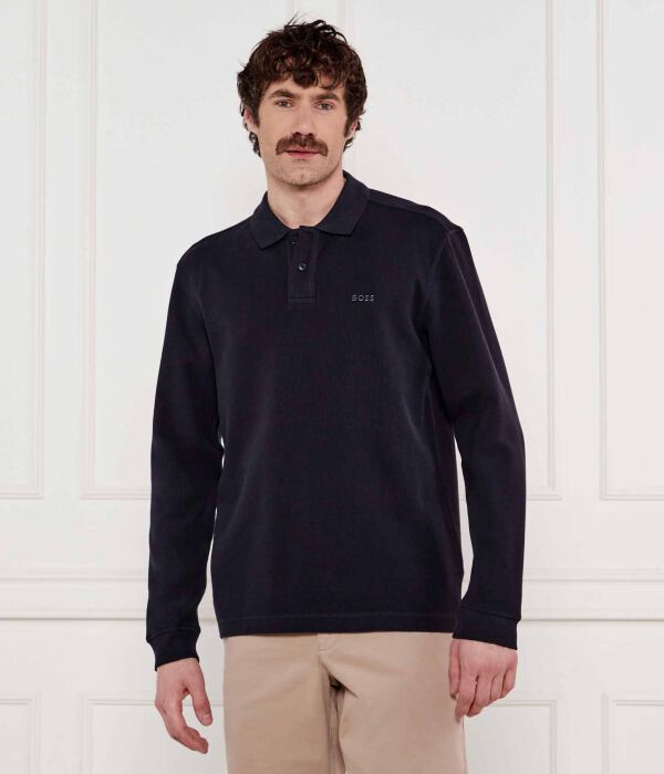 

Рубашка поло Regular fit Boss Orange, синий