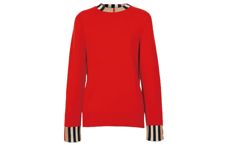 

Свитер женский Burberry кашемировый, красный