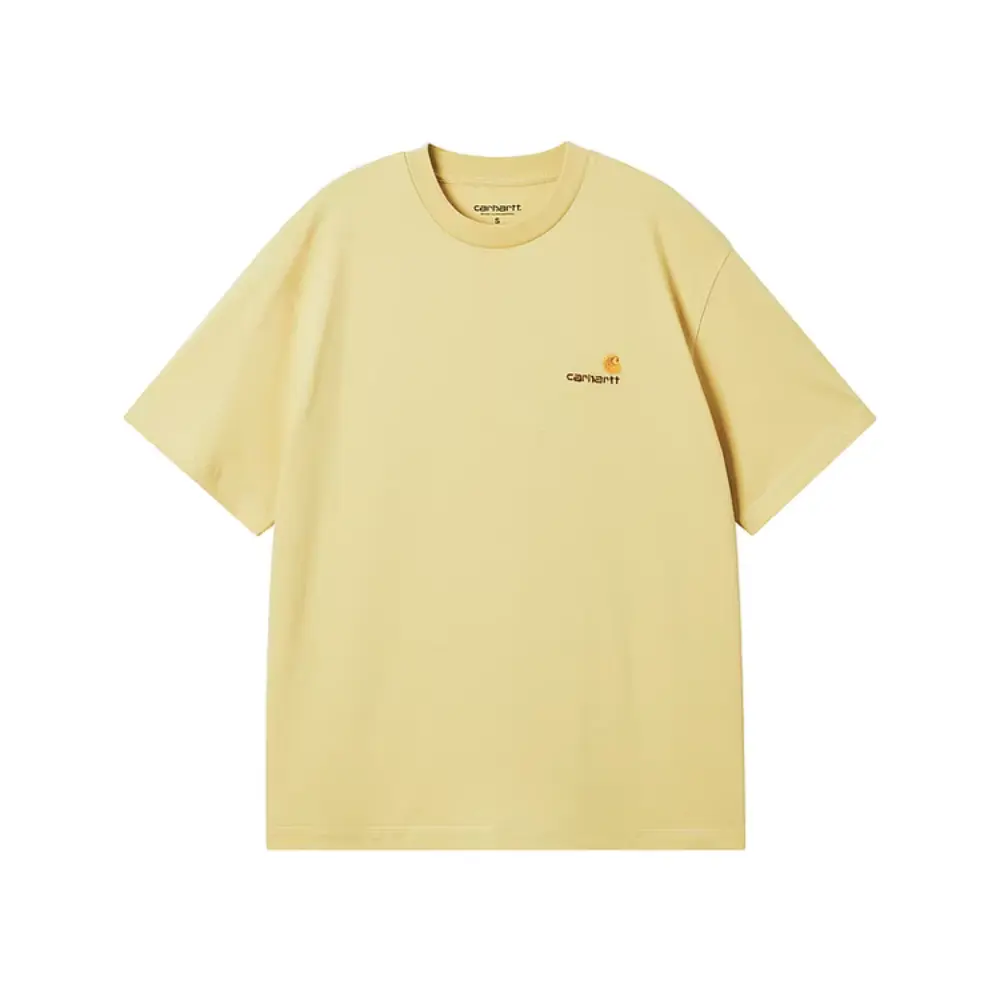 

Carhartt WIP Футболка женская YEX/Yellow Crew Neck Moderate Straight Fit