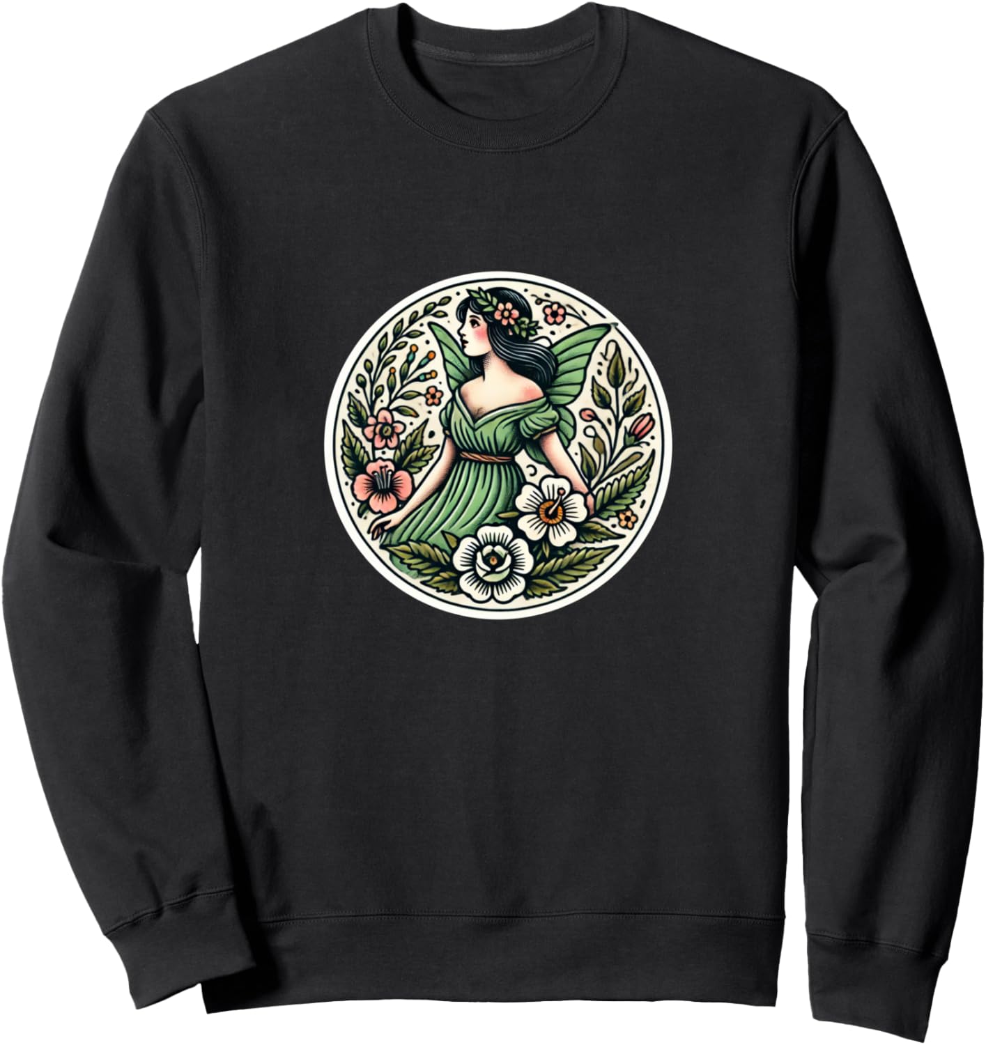 

Зеленая фея, иллюстрация, зеленая толстовка с цветочным рисунком Retro Greens Lovers Snugg, Зеленый, Зеленая фея, иллюстрация, зеленая толстовка с цветочным рисунком Retro Greens Lovers Snugg