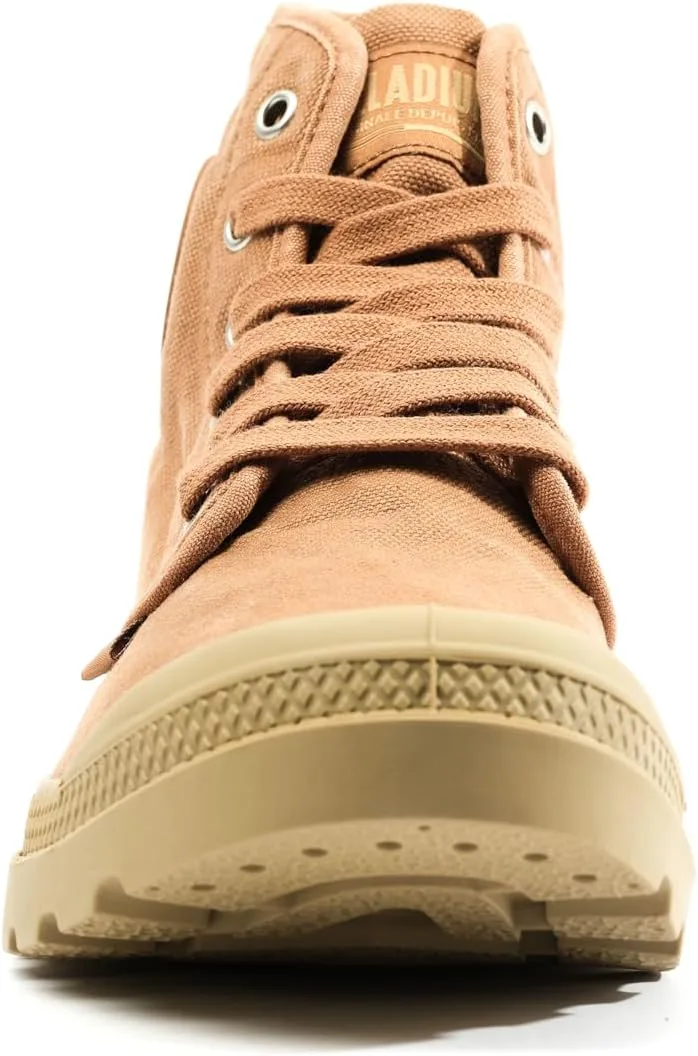 Мужские кроссовки Palladium Us Pampa High H High Trainers, коричневый — фото 3