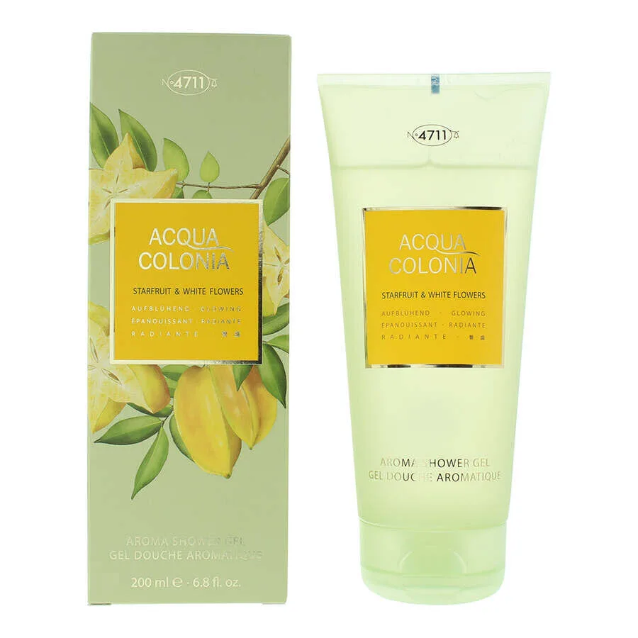 4711 Унисекс Acqua Colonia Гель для душа Glowing Starfruit & White Flowers 6,8 унции Ароматы 4011700748237