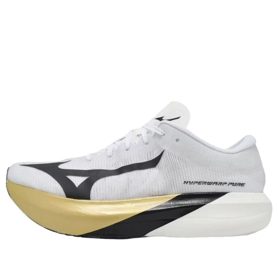 Кроссовки Mizuno Hyperwarp Pure 'White Black Gold'