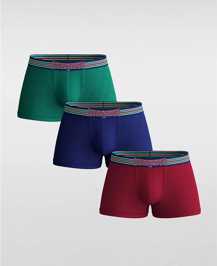 

Мужские трусы VARSITY Lift Trunk 3 шт Rounderbum, мультиколор