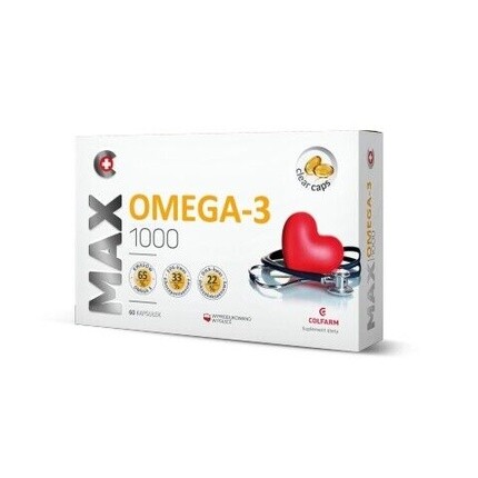 

Макс Омега-3 1000 60 капсул, Colfarm