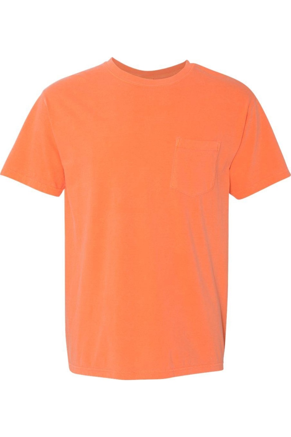 

Футболка Comfort Colors Garment-Dyed Heavyweight Pocket, цвет melon