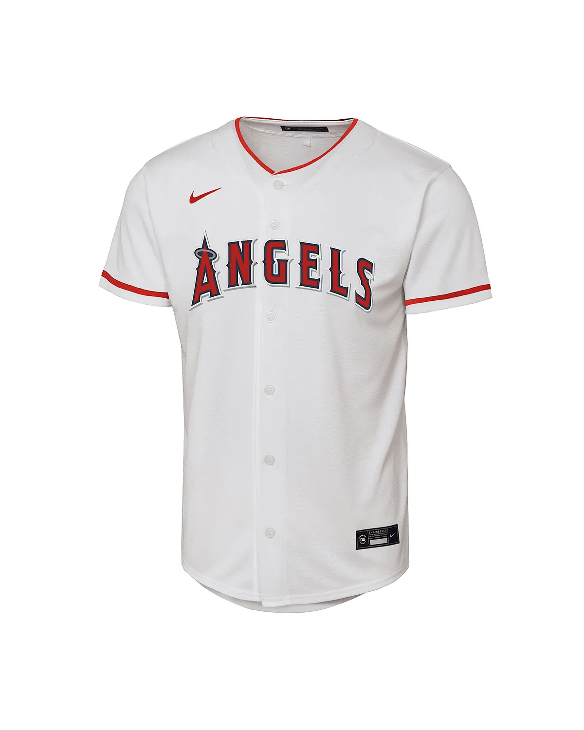 Детская большая реплика джерси Nike MLB Trout Mike Los Angeles Angels, White
