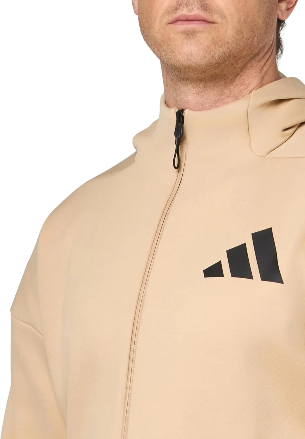 Мужская спортивная куртка adidas Zne с капюшоном и застежкой-молнией — фото 3