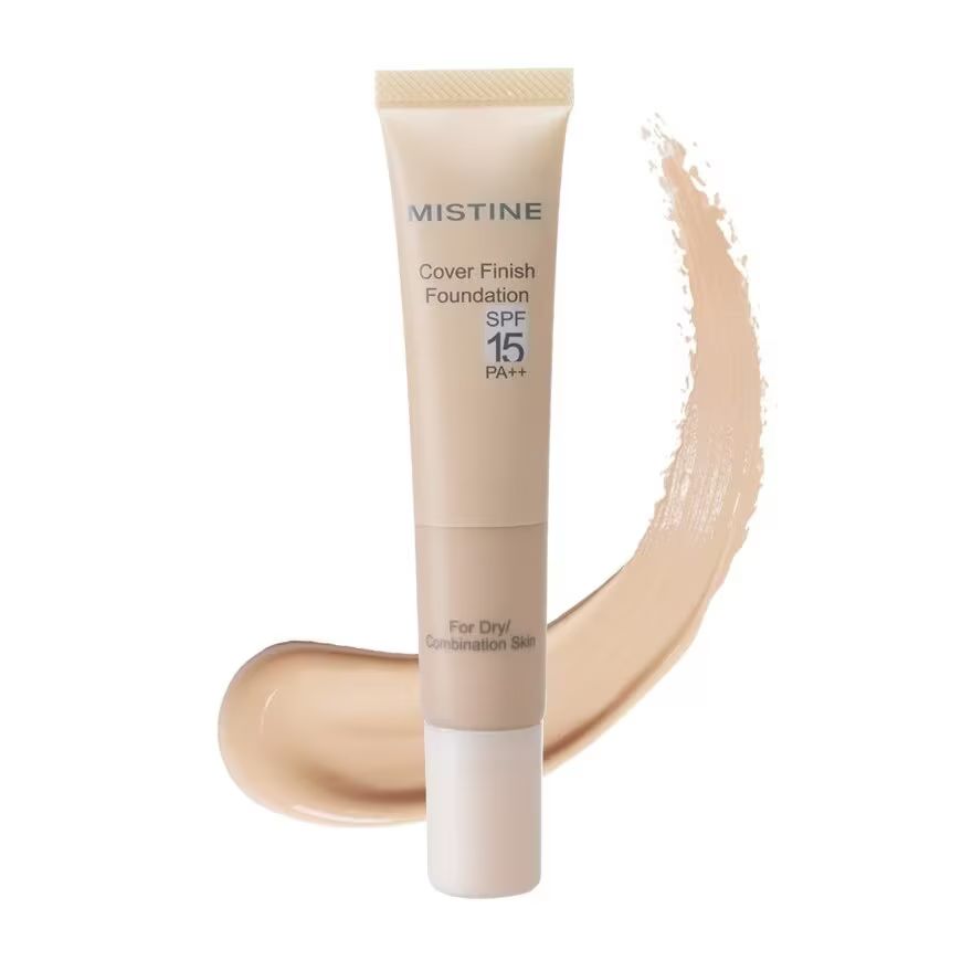 

Mistine Тональный крем Cover Finish SPF15 PA++ 15г. F2 Средний, F Medium