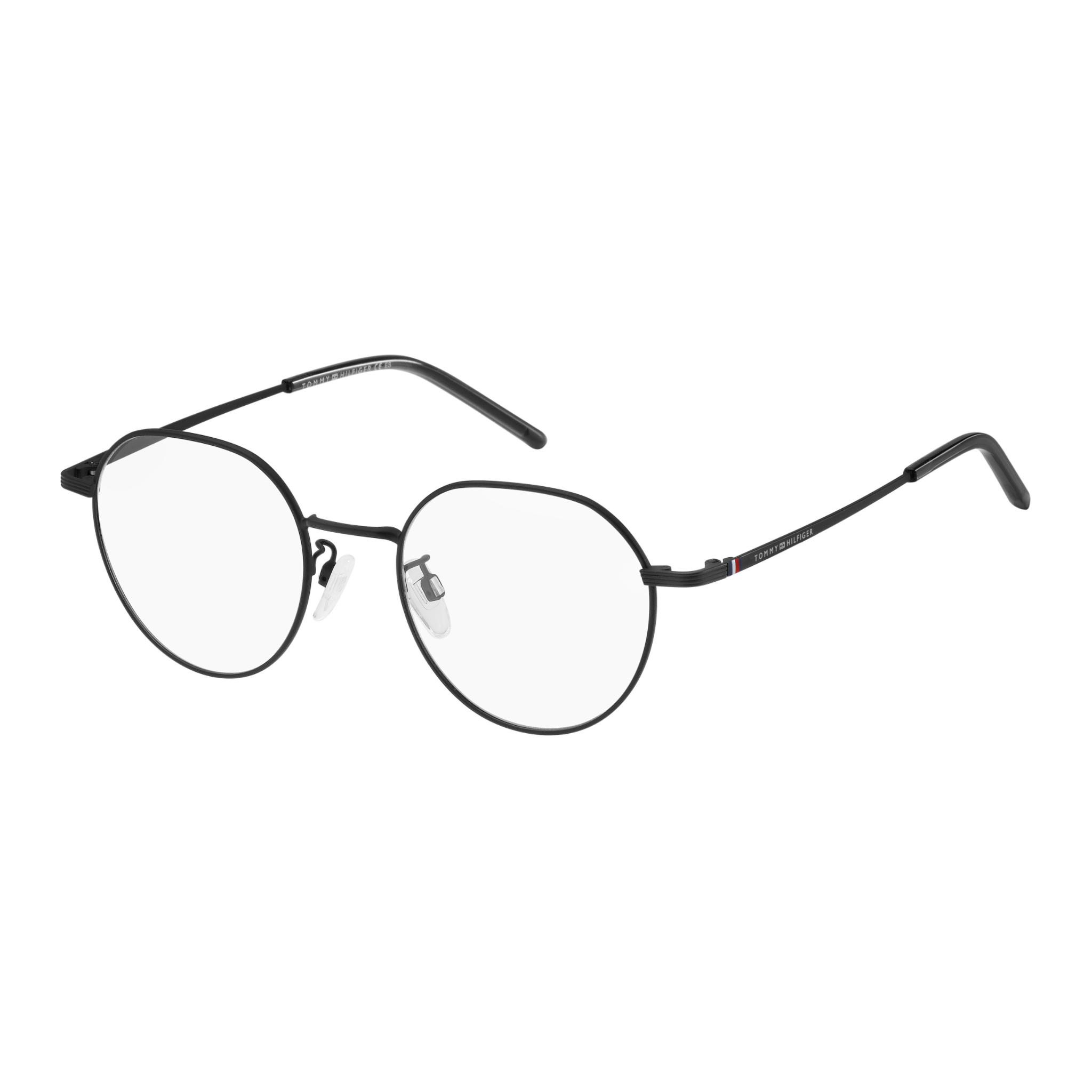 

Tommy Hilfiger Овальные очки унисекс черные, Black