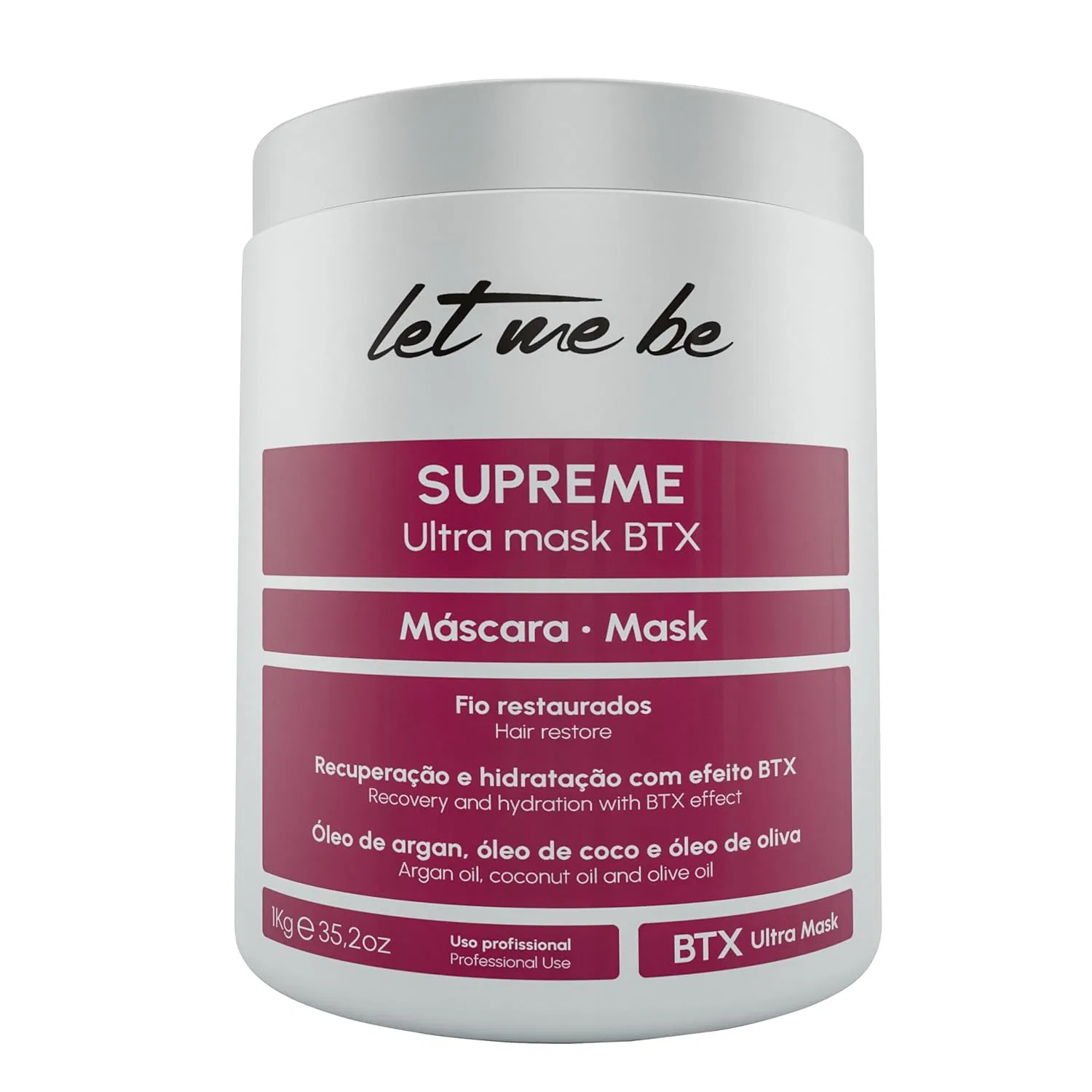 Маска для волос «BTX SupremeUltra» от Let Me Be Let Me Be