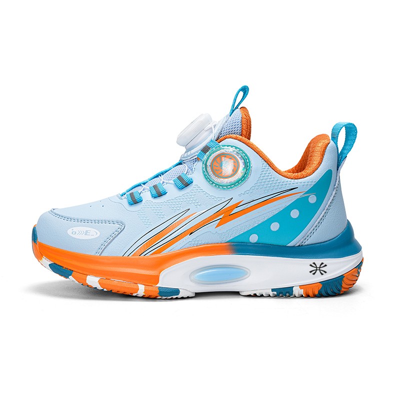 

Детские баскетбольные кроссовки с низким верхом, устойчивые к скольжению и износу YUZHAOLIN, синий