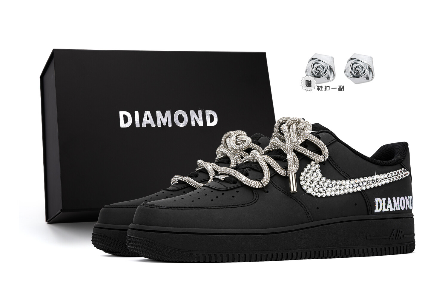 

Кроссовки Nike Air Force 1 Skateboarding Shoes Unisex Low-top, розовый