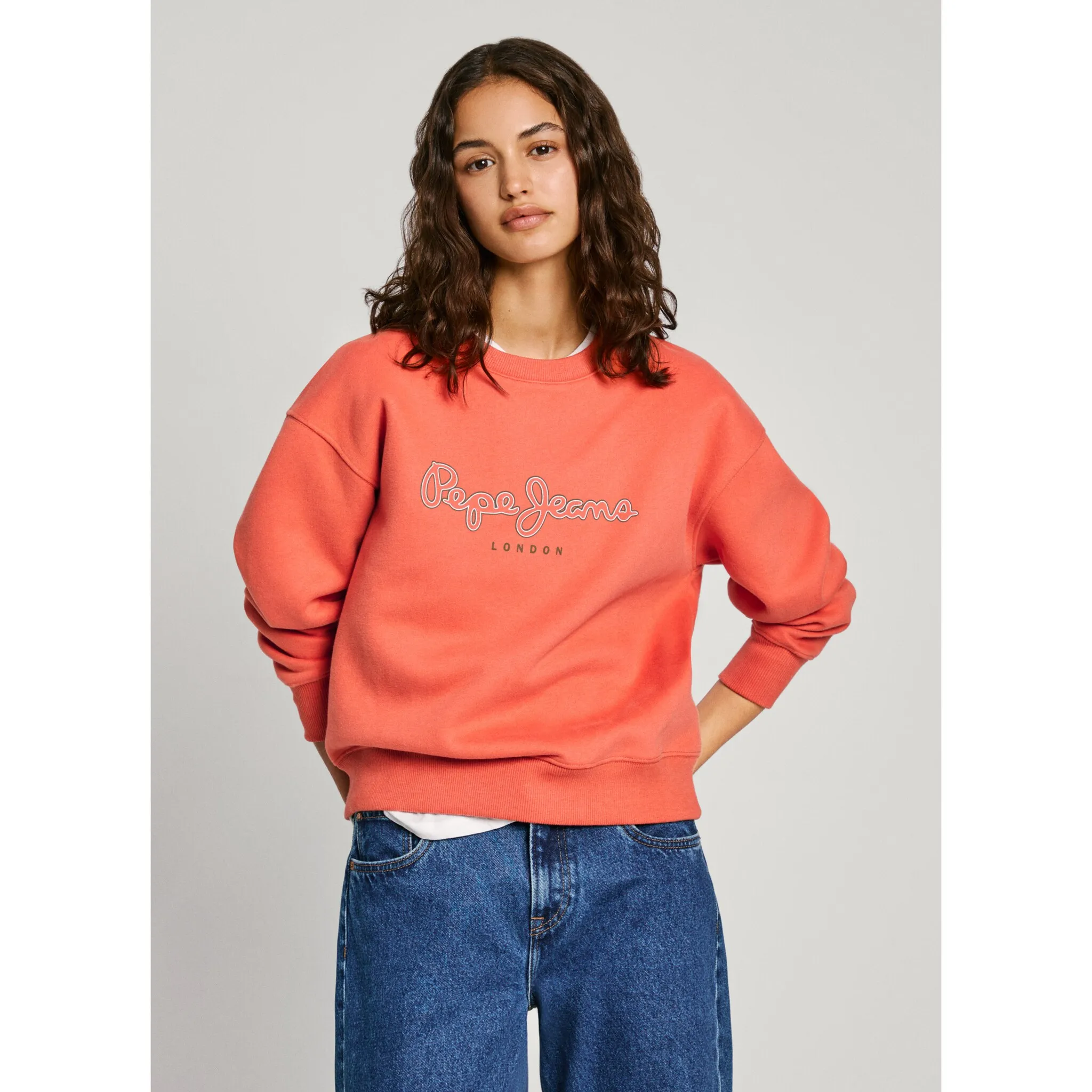 

Толстовка Pepe Jeans "FRIDA", цвет Sunset Orange