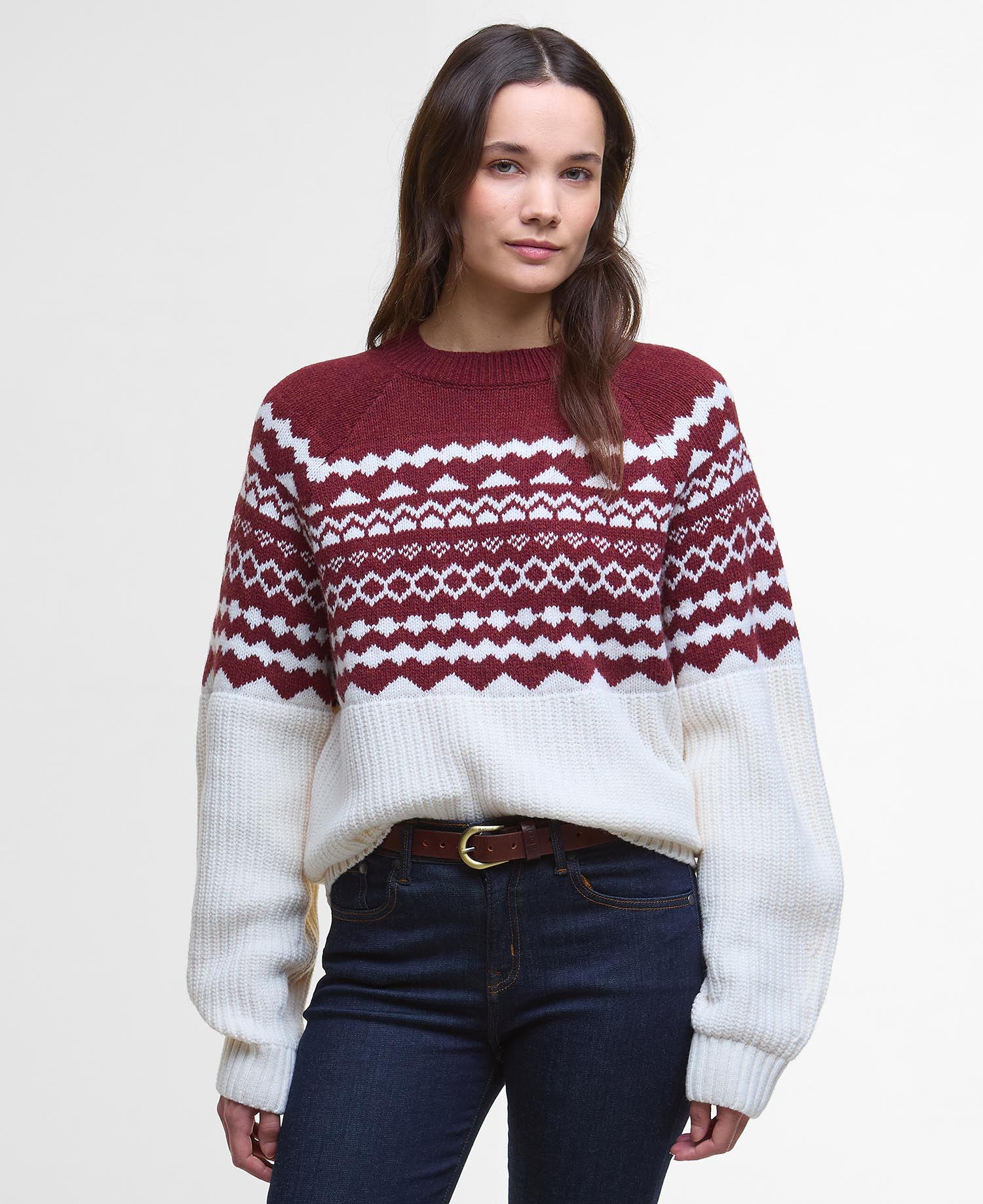 

Джемпер Barbour Mabel Fair Isle Crew Neck, разноцветный