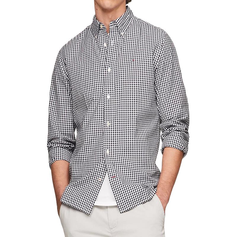 

Tommy Hilfiger Мужская черная рубашка