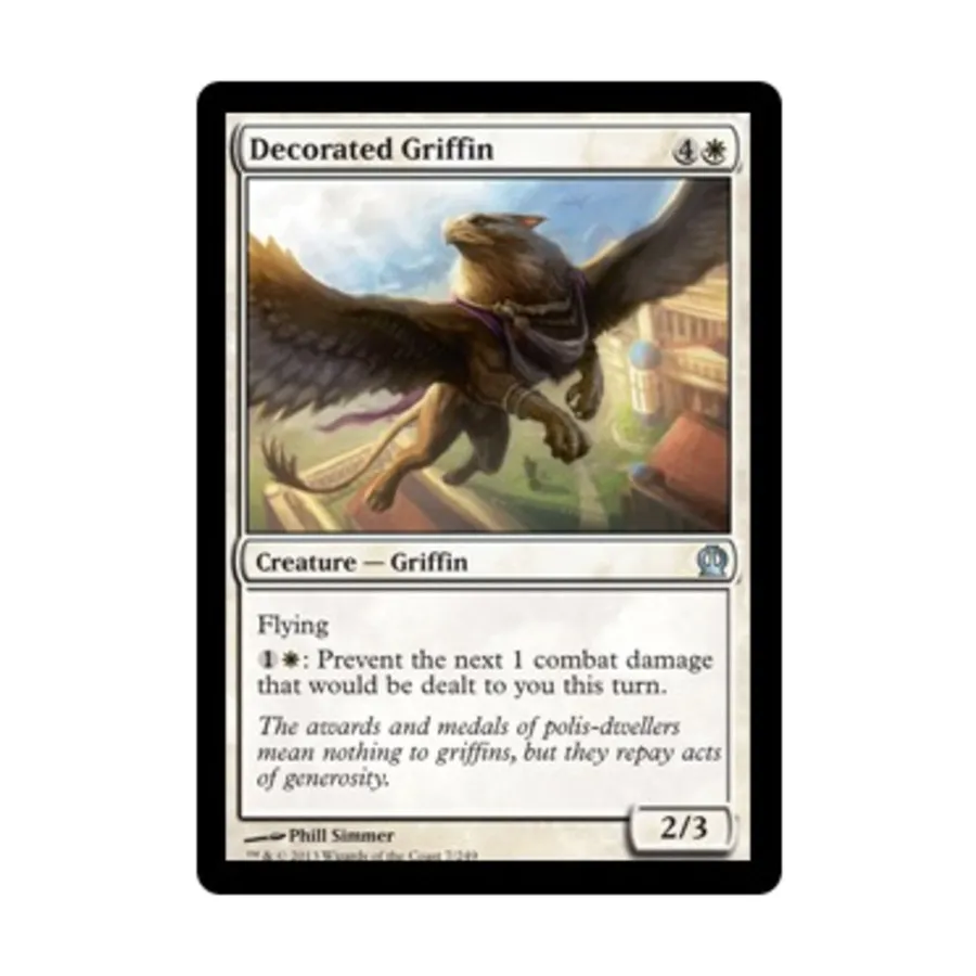 

CCG Украшенный грифон (U), MTG - Theros