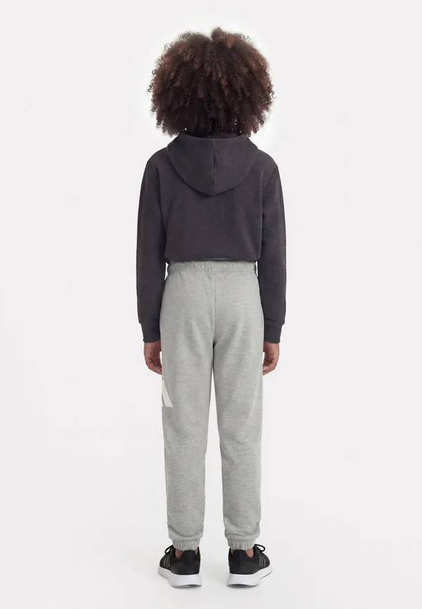 Основные брюки, спортивные штаны унисекс Adidas Performance, Medium Grey Heather/White — фото 2