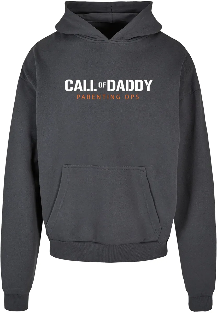 

Толстовка с капюшоном Merchcode " Merchcode Men's Fathers Day - Call of Daddy Ultra Heavy Hoody", серый