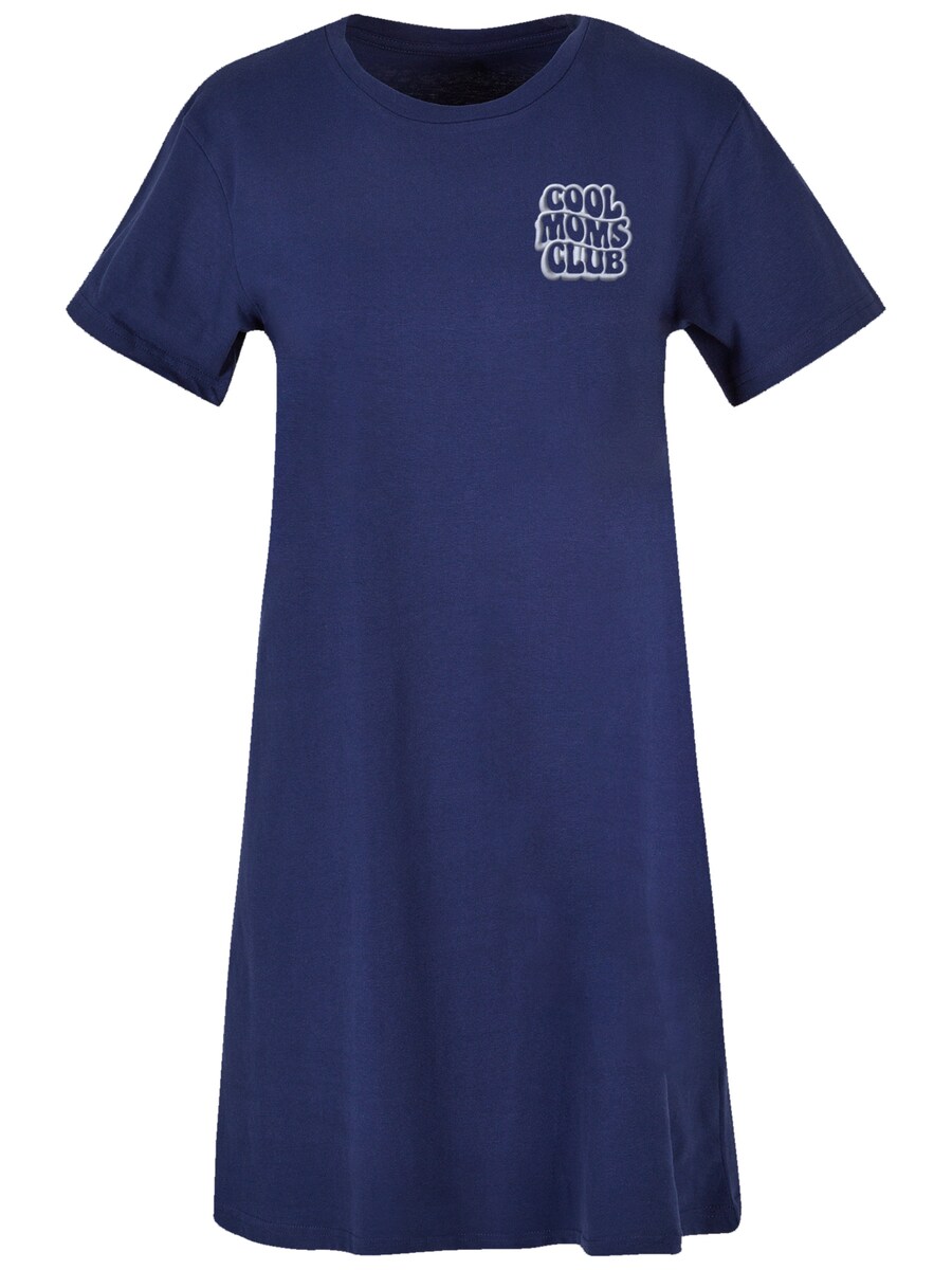 

Мини платье F4NT4STIC Cool Moms Club Bestickt, Cobalt blue