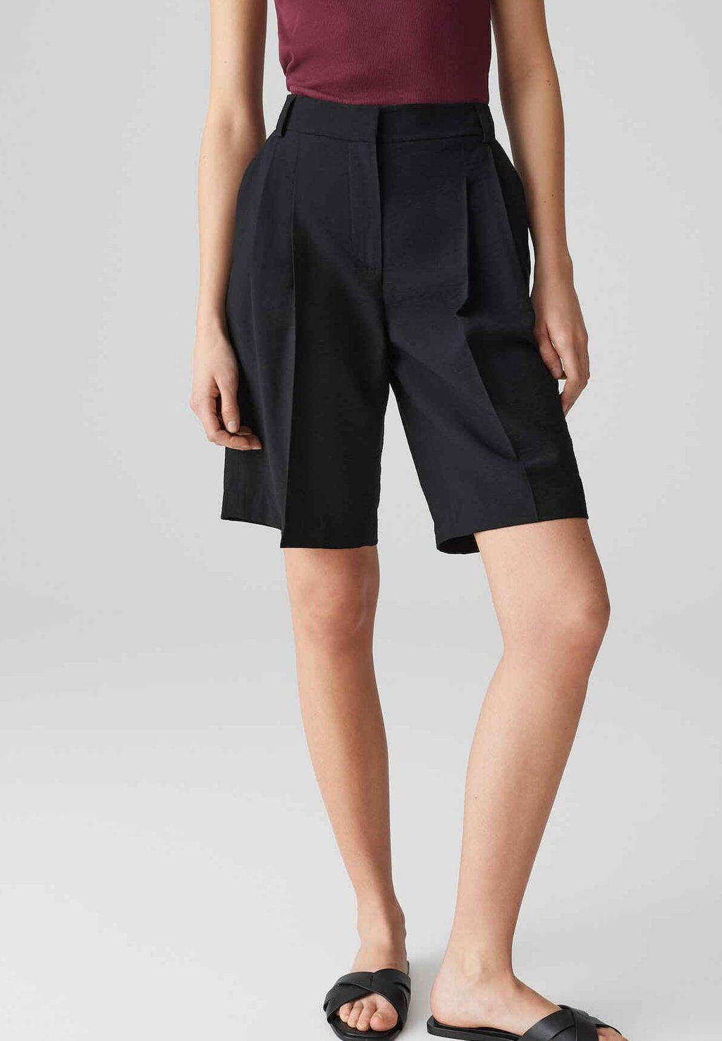 

Шорты HIGH RISE RELAXED FIT OPUS, черный