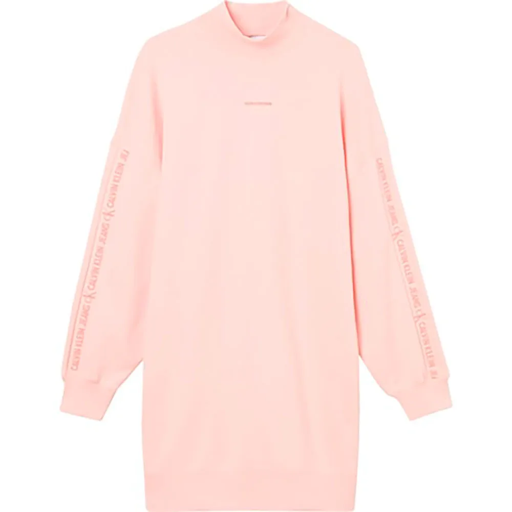 

Платье Calvin Klein J20J217571 long sleeve short, розовый