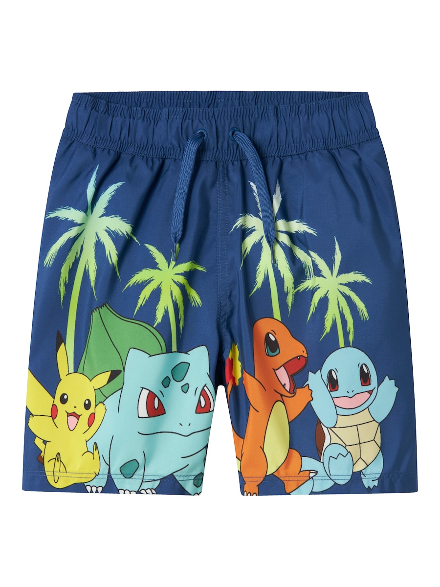 

Шорты для серфинга NAME IT NKMMacsen Pokemon, светло-синий/темно-синий