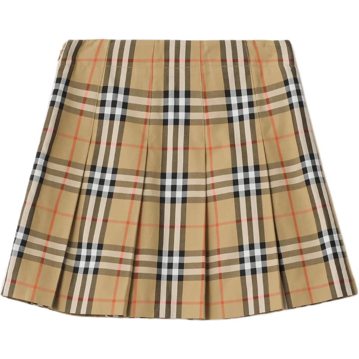 Летняя юбка для детей Burberry, Sandy Beige — фото 3