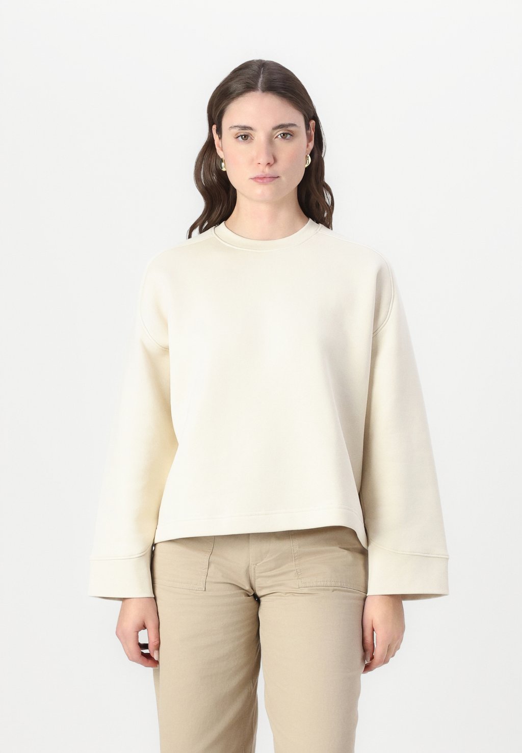 

Толстовка SLFTABBY O NECK Selected Femme, молочный