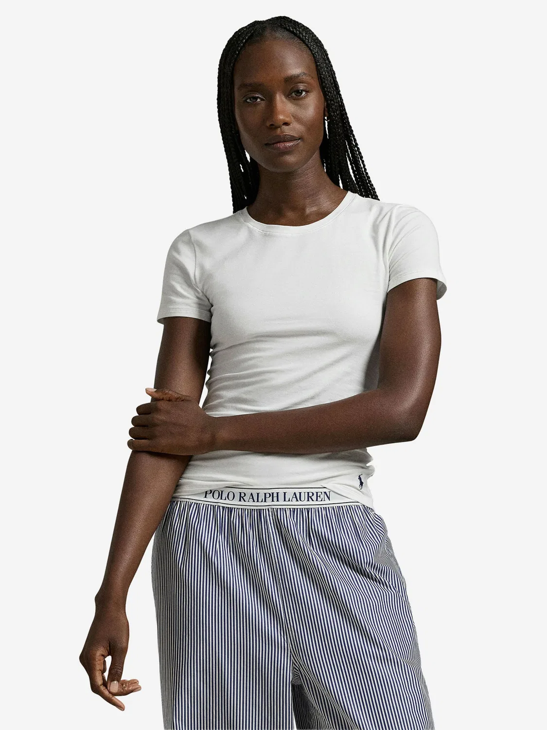 Футболка ' Club Cotton ' Polo Ralph Lauren, White — фото 2