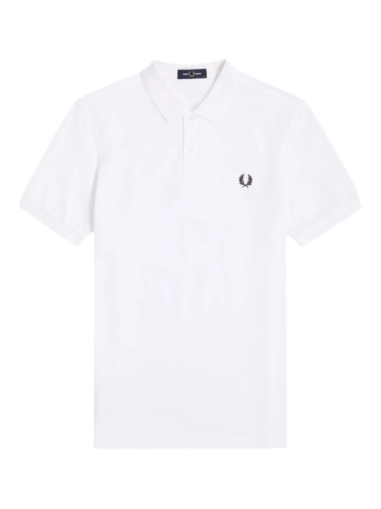

Рубашка поло с вышитым логотипом Fred Perry, белый