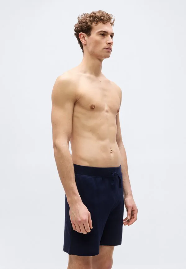 Узкие короткие пижамные штаны для сна Polo Ralph Lauren, Cruise Navy — фото 4
