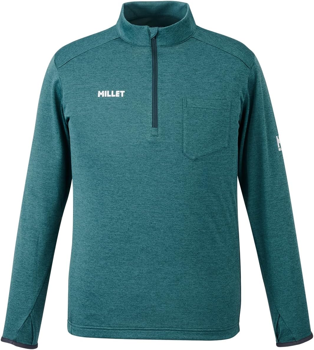 

Мужская футболка с длинным рукавом MILLET Mountain Inner Aira II на молнии MIV01980