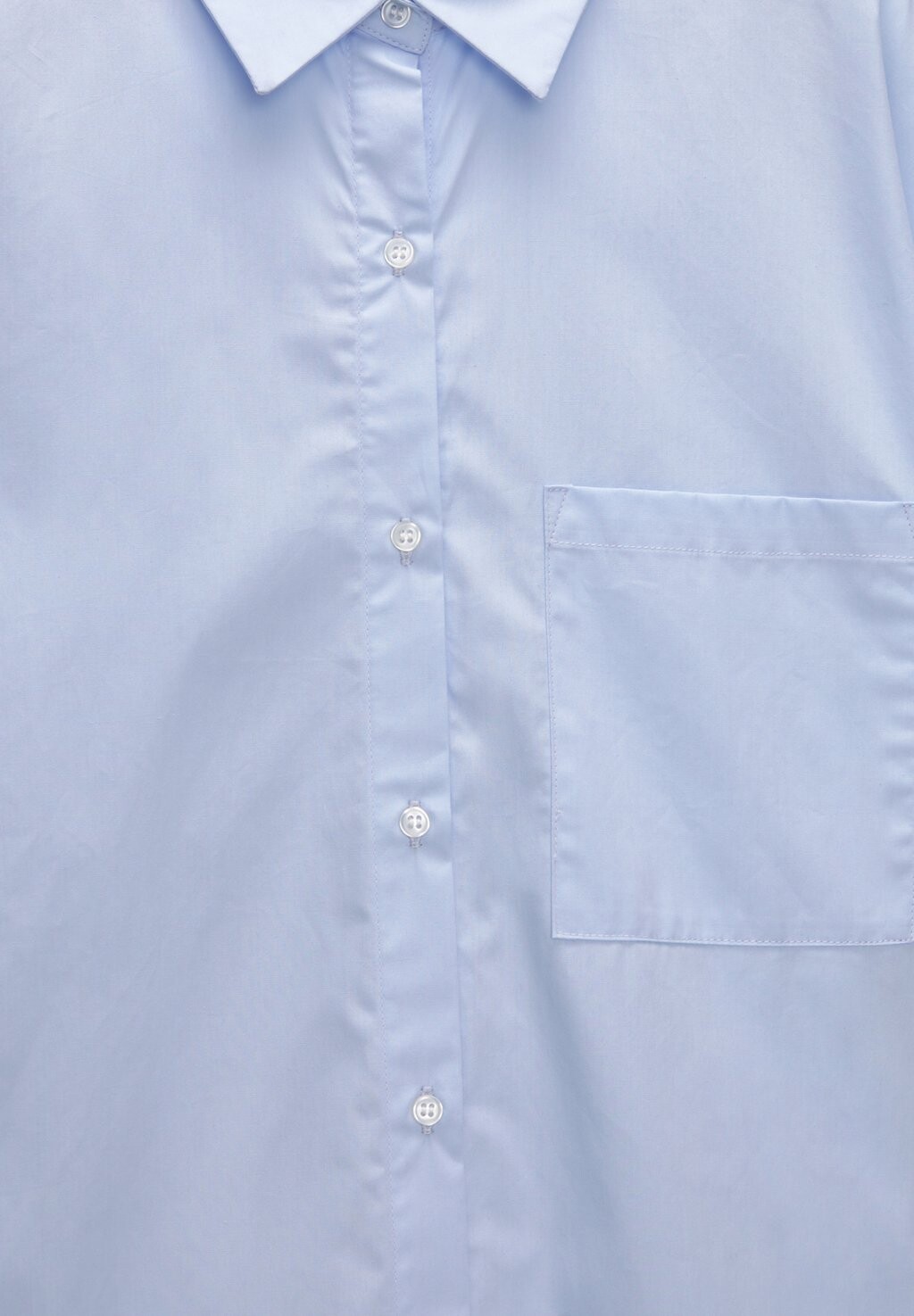 

Блузка на пуговицах LONG SLEEVE PULL&BEAR, синий
