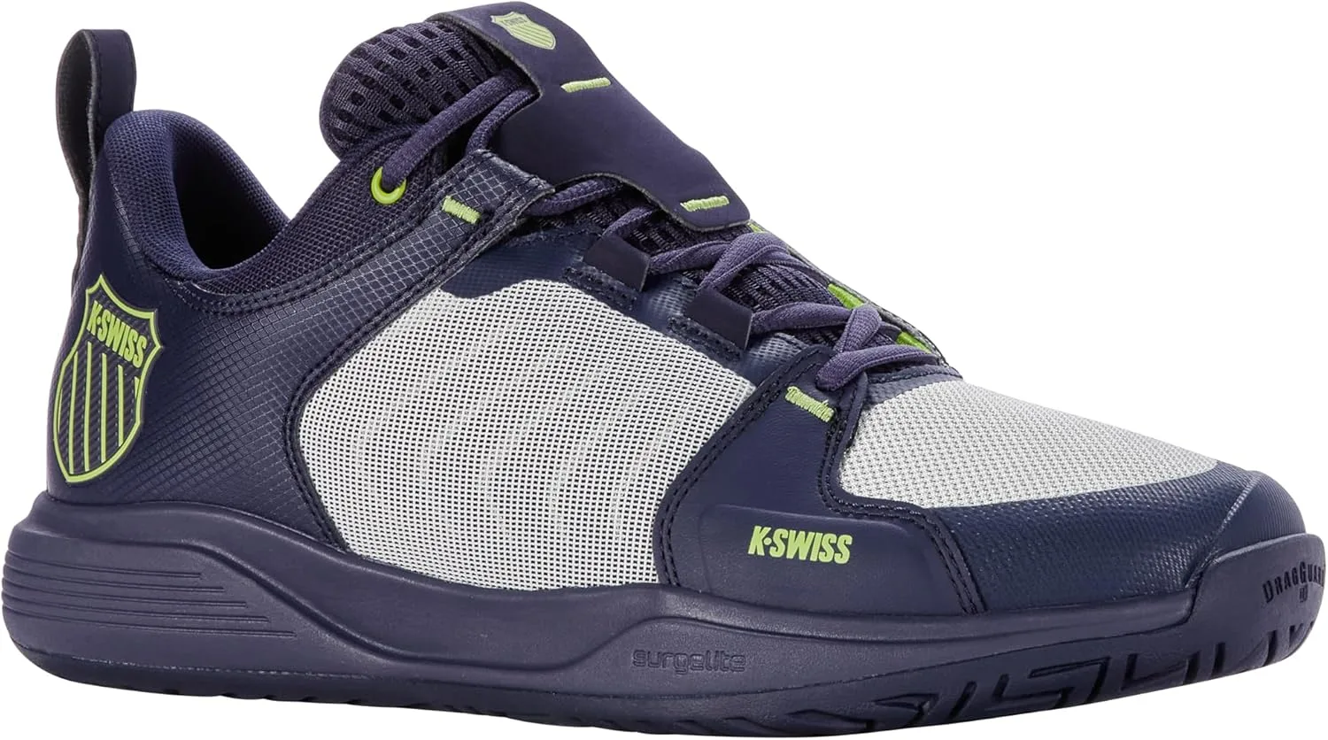 Мужские теннисные кроссовки Ultrashot Team K-Swiss, серо-фиолетовый — фото 2