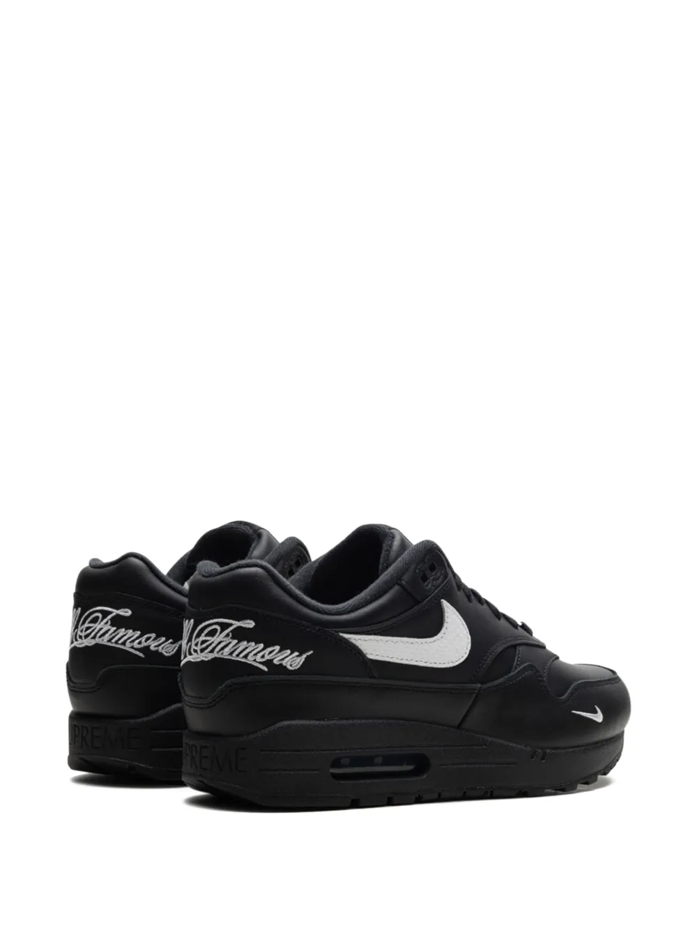 Кроссовки Air Max 1 '87 SP Black/White из коллаборации с Supreme Nike, черный — фото 3