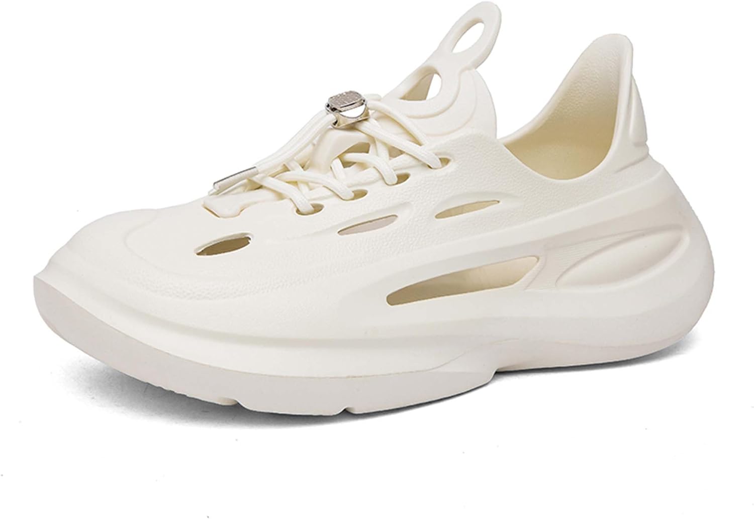 

Сандалии и шлепанцы с отверстиями для мужчин с противоскользящей подошвой для ношения на улице Cyyds, бежевый