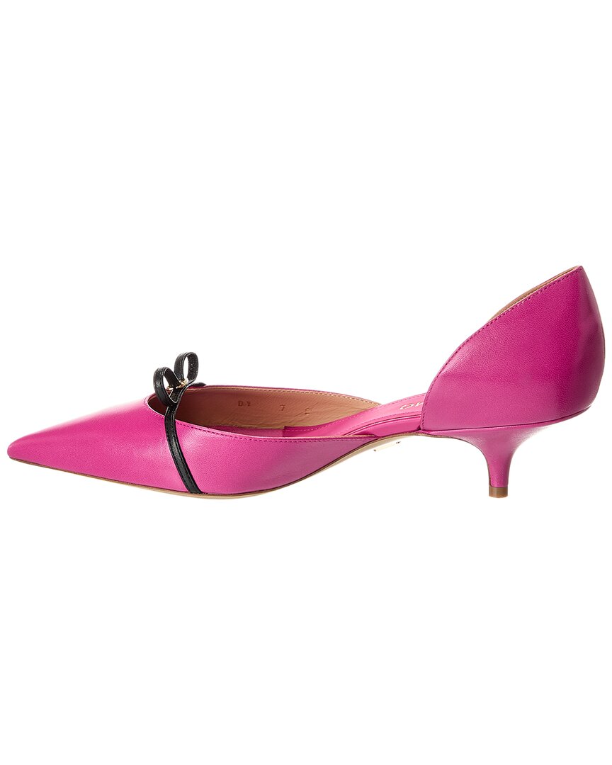 Туфли Ferragamo из кожи Salvatore Ferragamo, розовый — фото 2