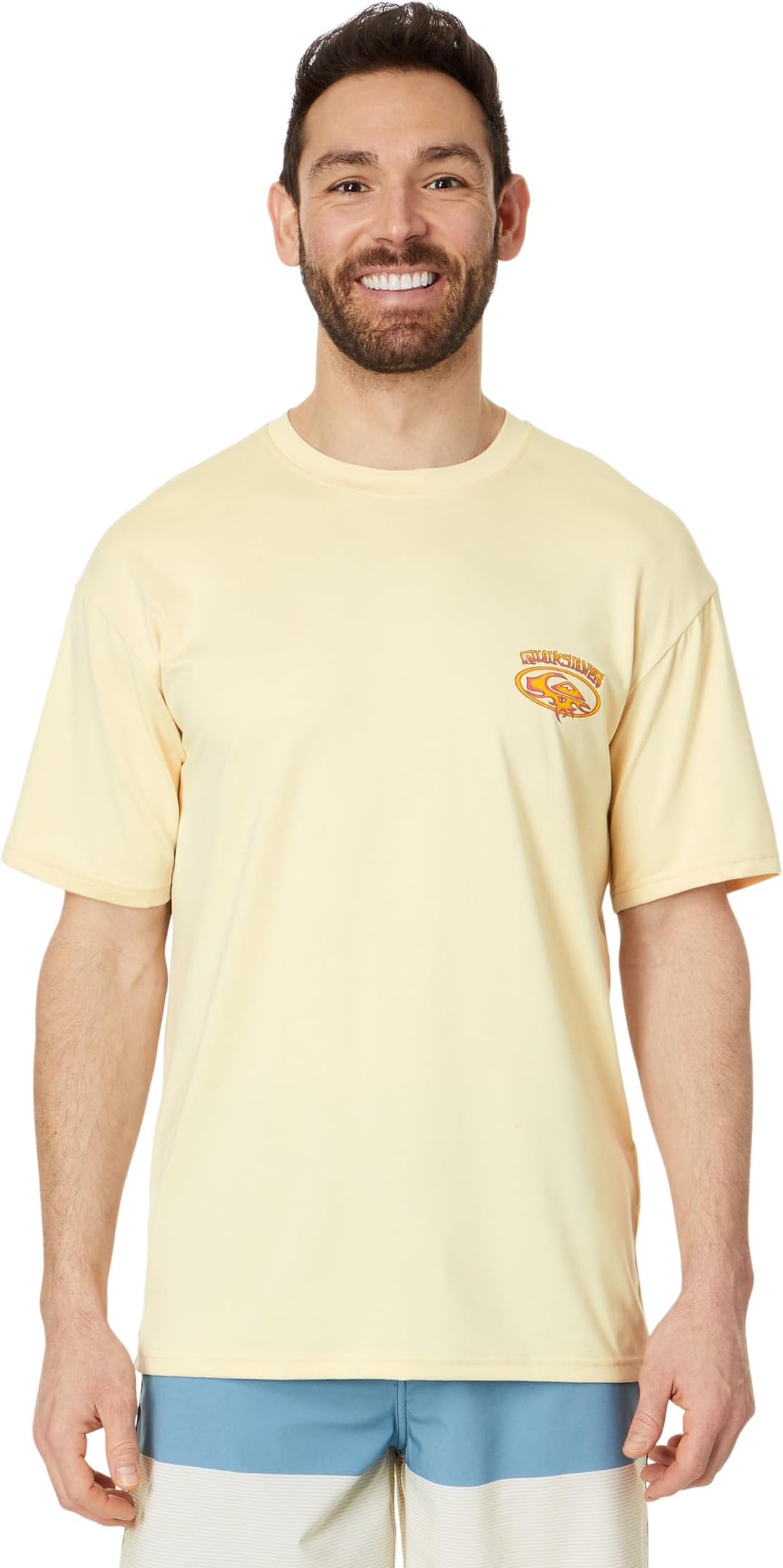 

Плавки Quiksilver Everyday Surf Tee Short Sleeve, цвет Oyster White