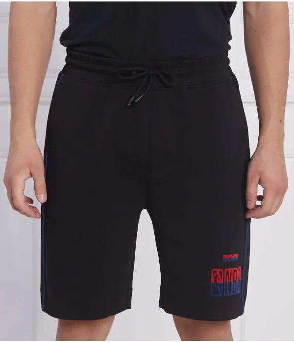 Шорты BOSS X NBA Slam_2 regular fit Boss Orange, черный
