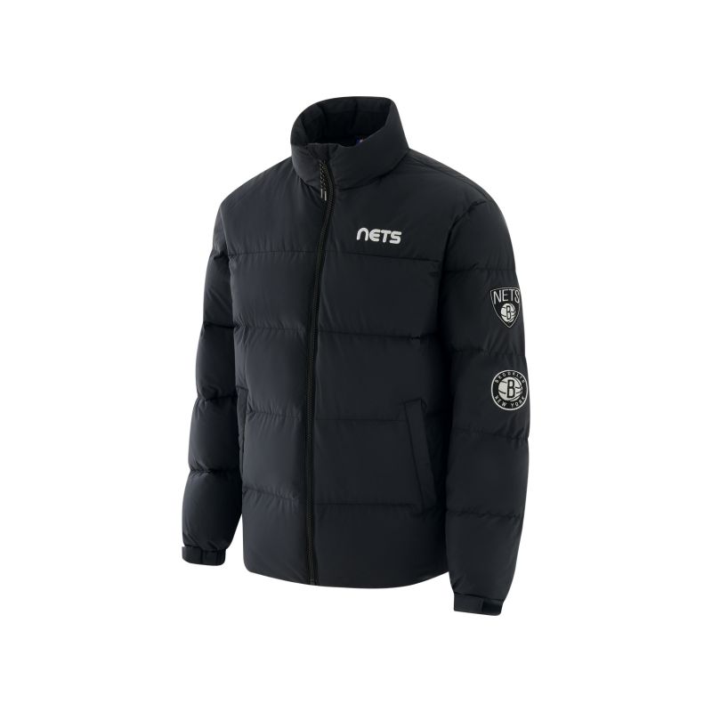 

Бруклин Нетс Пуховик Унисекс Полуночный черный НБА