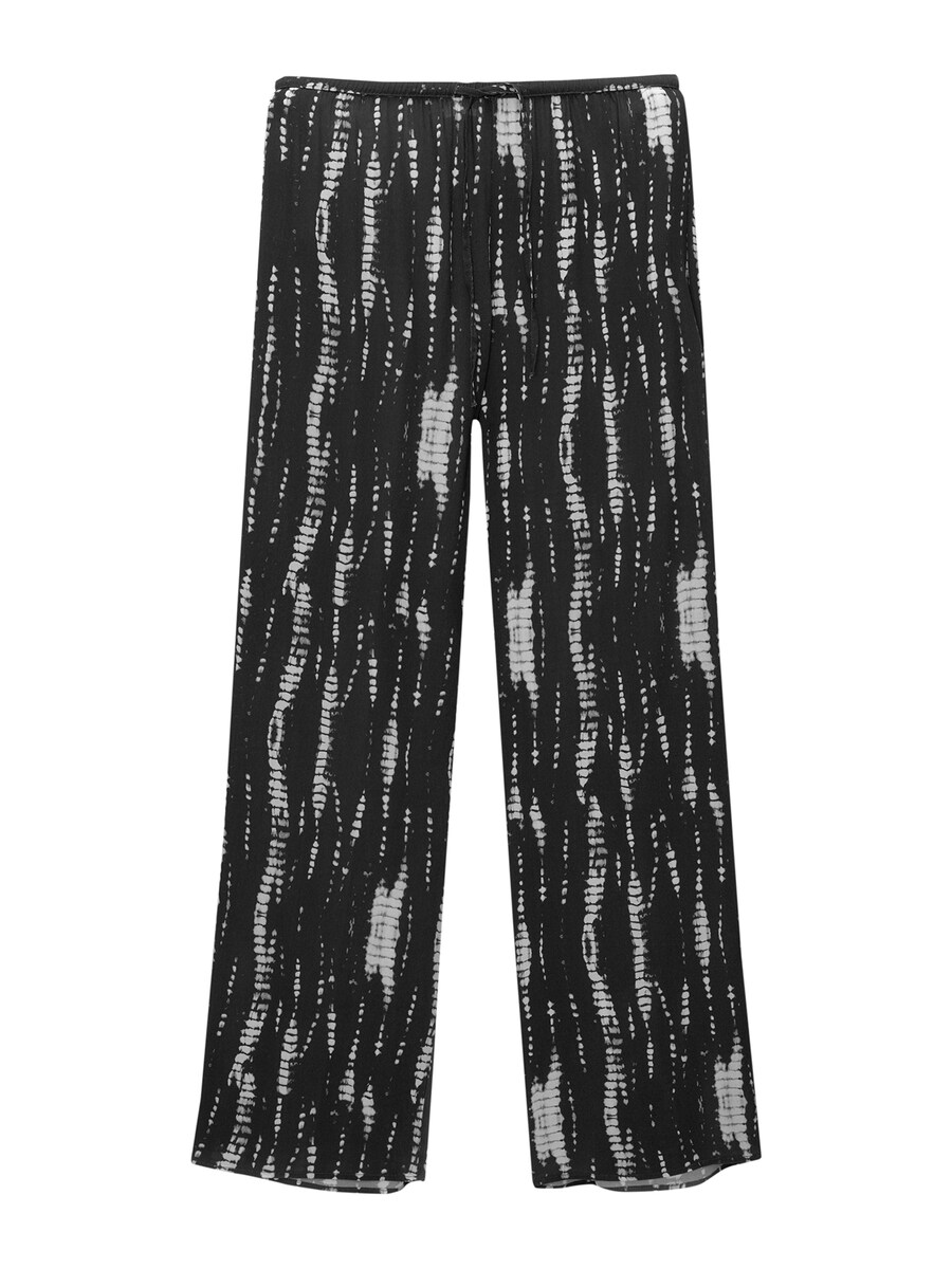 

Брюки свободного кроя Pull&Bear, черный