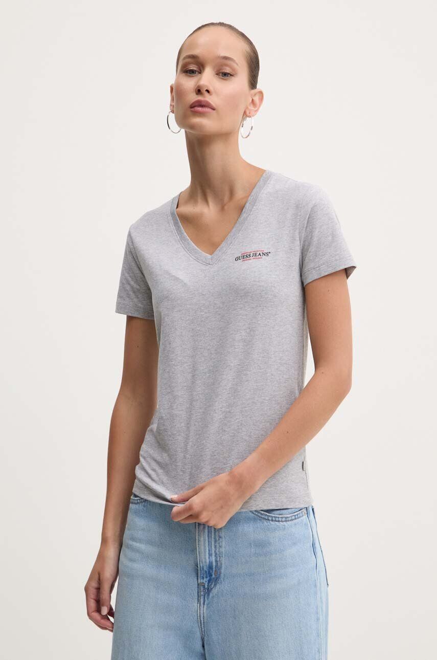 

Футболка Guess Jeans, серый