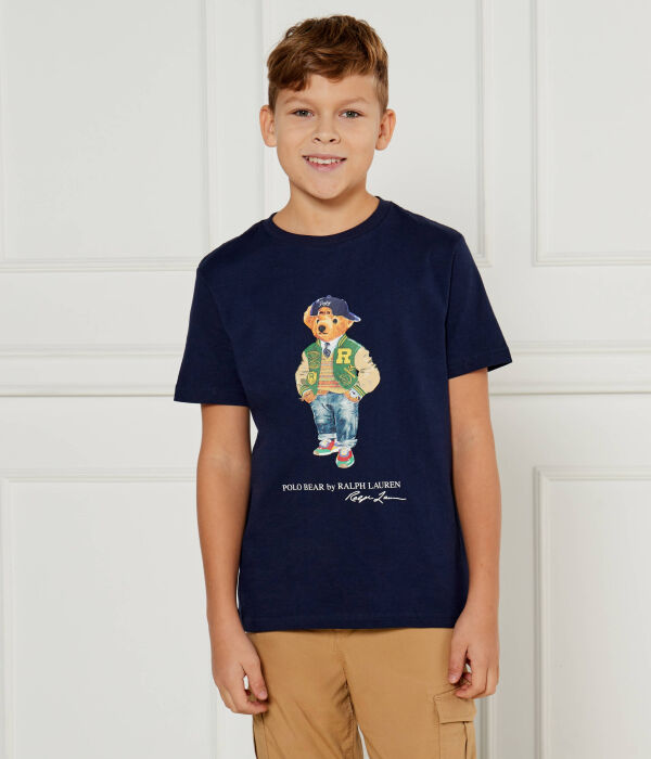 

Футболка детская Polo Ralph Lauren Regular Fit, темно-синий