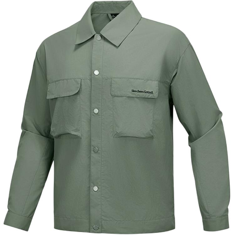 

Футболка Sportlife Unisex Orchid Green Skechers, зеленый