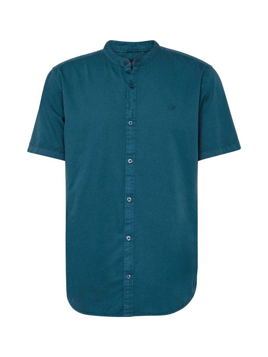 

Повседневная рубашка QS Regular fit Button Up Shirt, цвет petrol