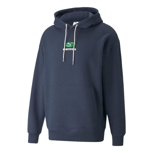 

Толстовка x butter goods hoodie 'navy' Puma, синий