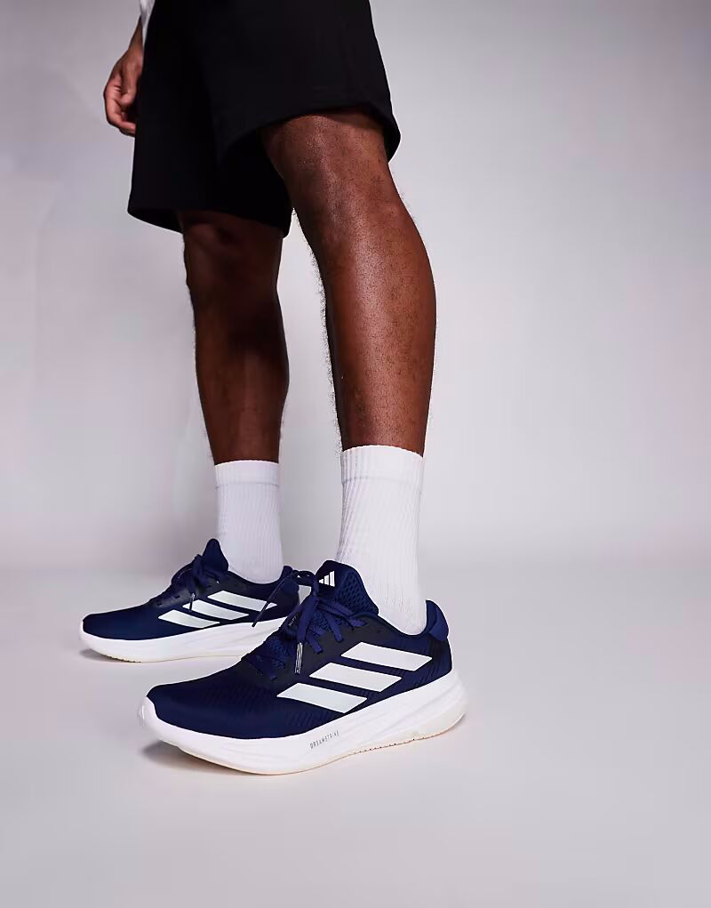 Кроссовки Adidas Running Supernova Ease темно-синего и серого цветов Adidas Performance