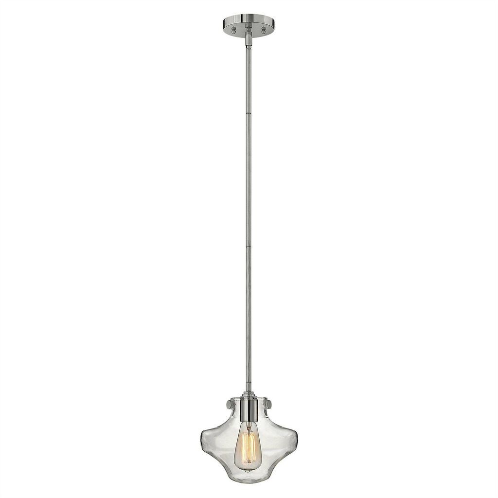 

Подвесной светильник Конгресс, хром, 1 лампочка, 22 см Elstead Lighting